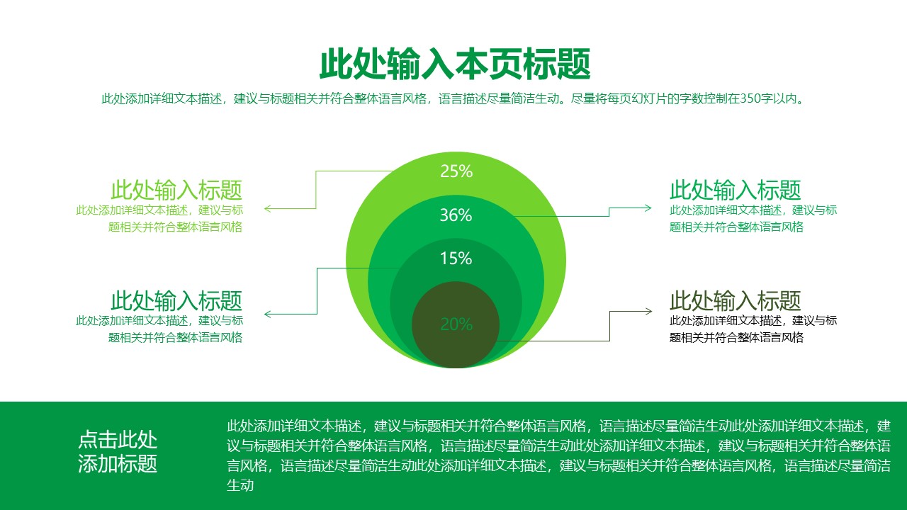 绿色环境保护主题PPT