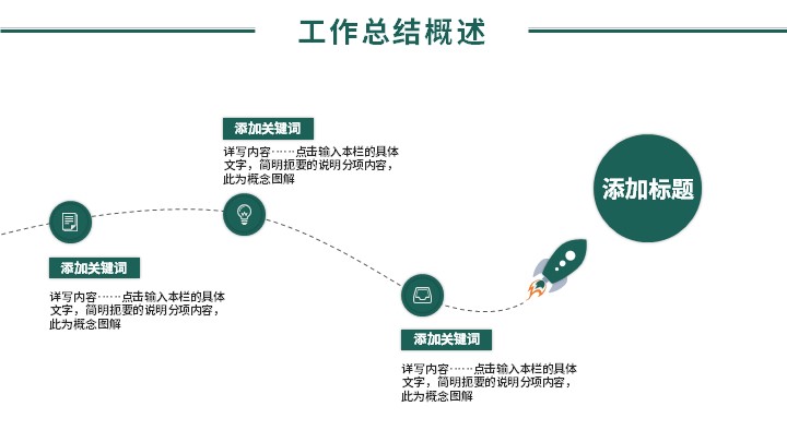 简约年终总结工作计划PPT