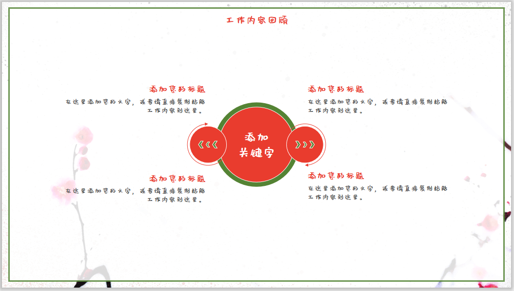 复古极简工作总结汇报